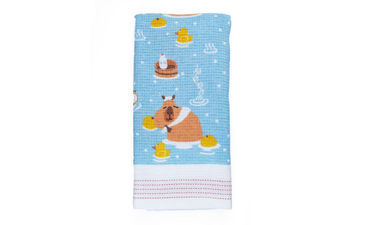 Nuno Capybara - Lightweight Cotton Towel Tenugui