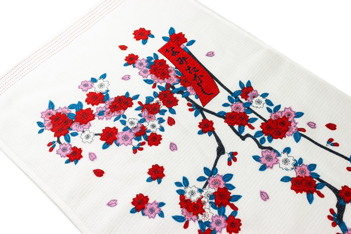 Nuno Hokusai Surfer - Lightweight Cotton Towel Tenugui