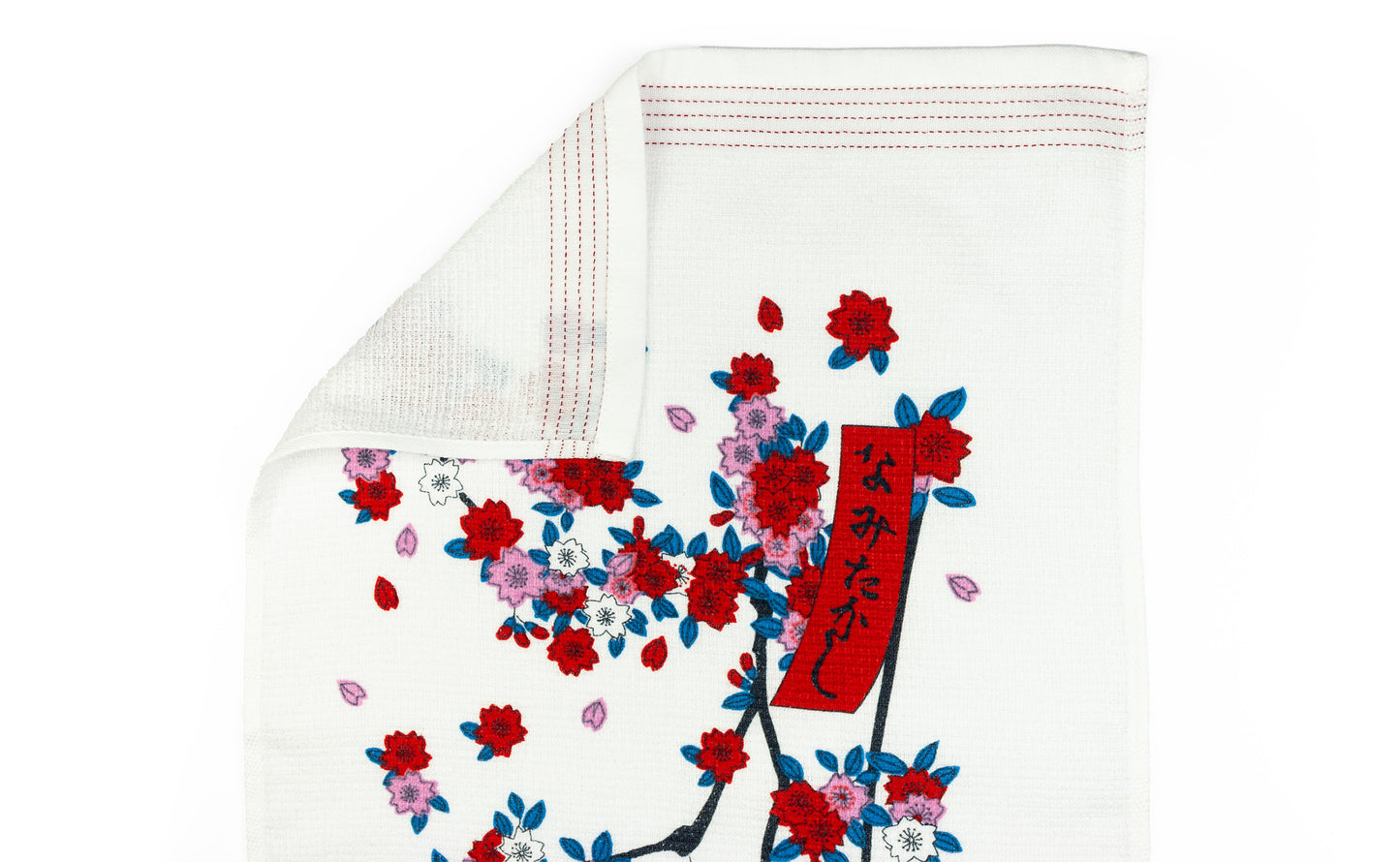 Nuno Hokusai Surfer - Lightweight Cotton Towel Tenugui