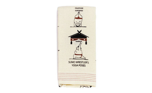 Nuno Sumo Yoga - Lightweight Cotton Towel Tenugui