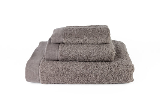 Prima grey - Cotton Terry Towel