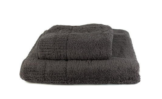 Premium charcoal grey - Cotton Terry Towel