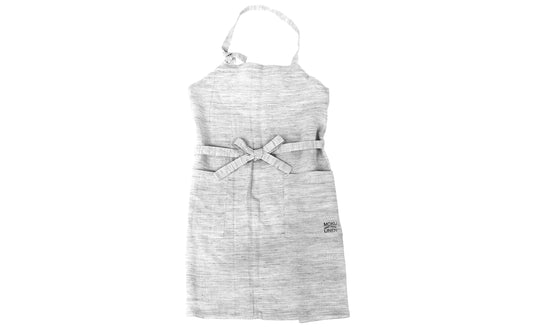 Moku Linen Apron grey