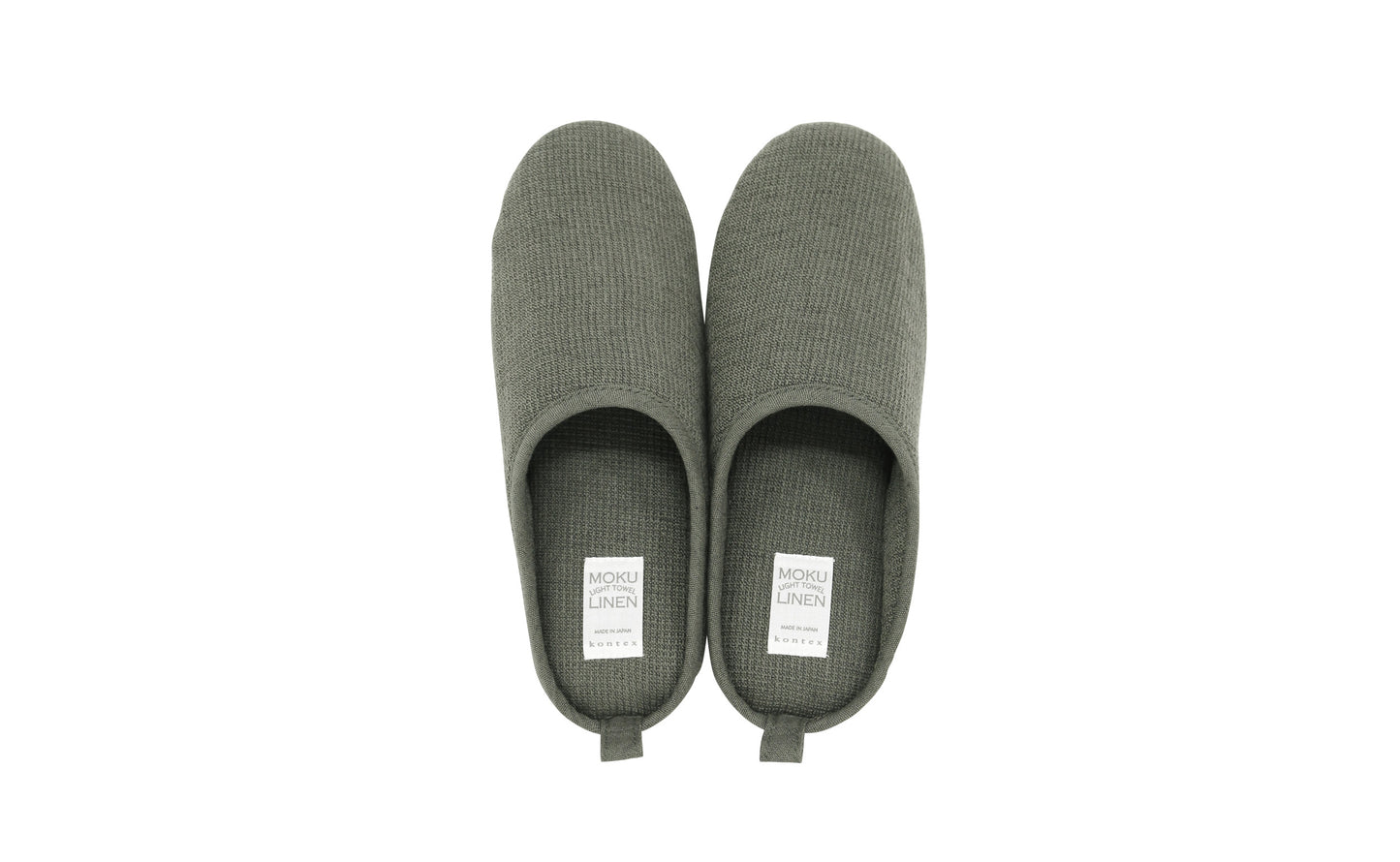 Moku Linen Room Shoes khaki