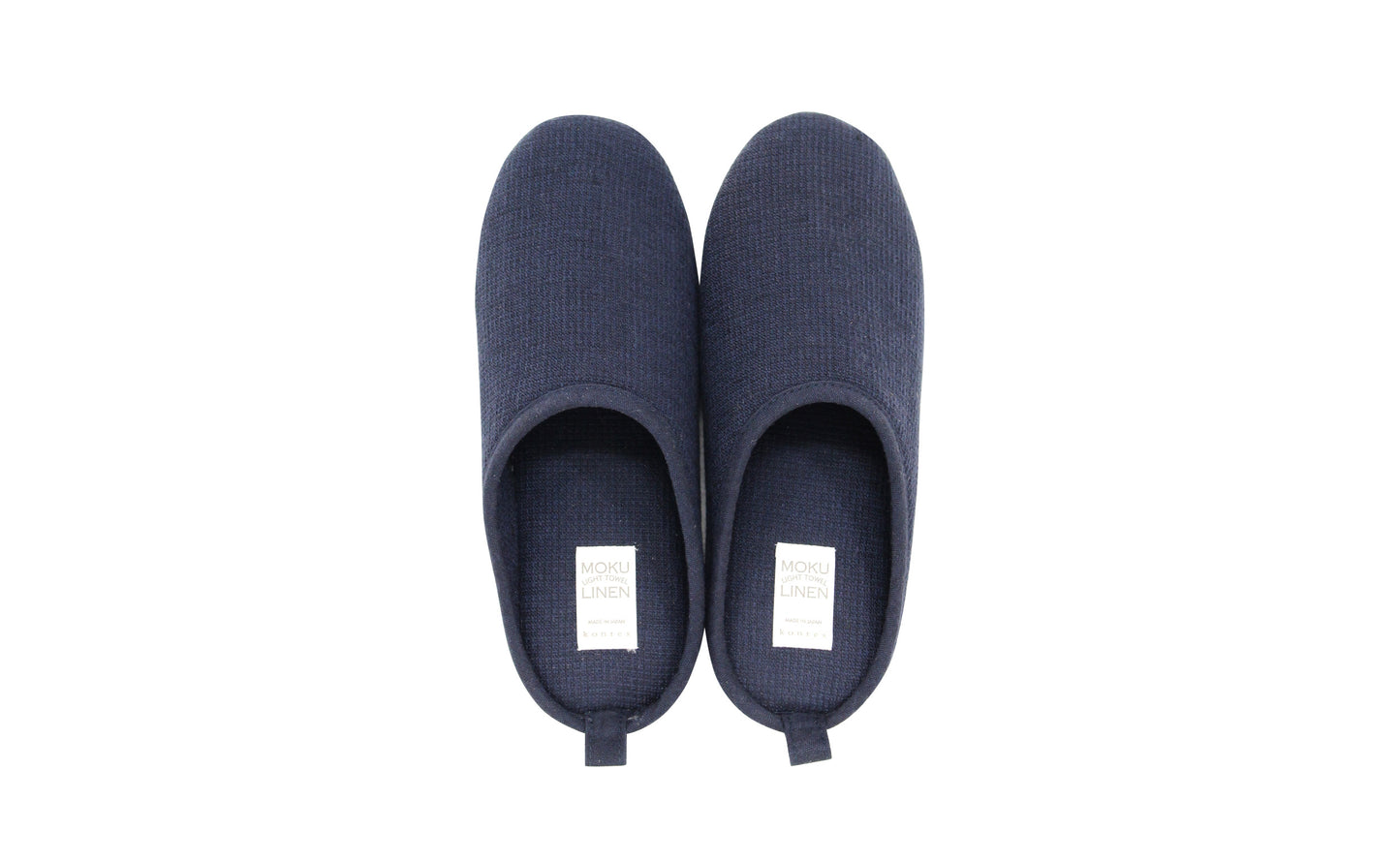 Moku Linen Room Shoes navy