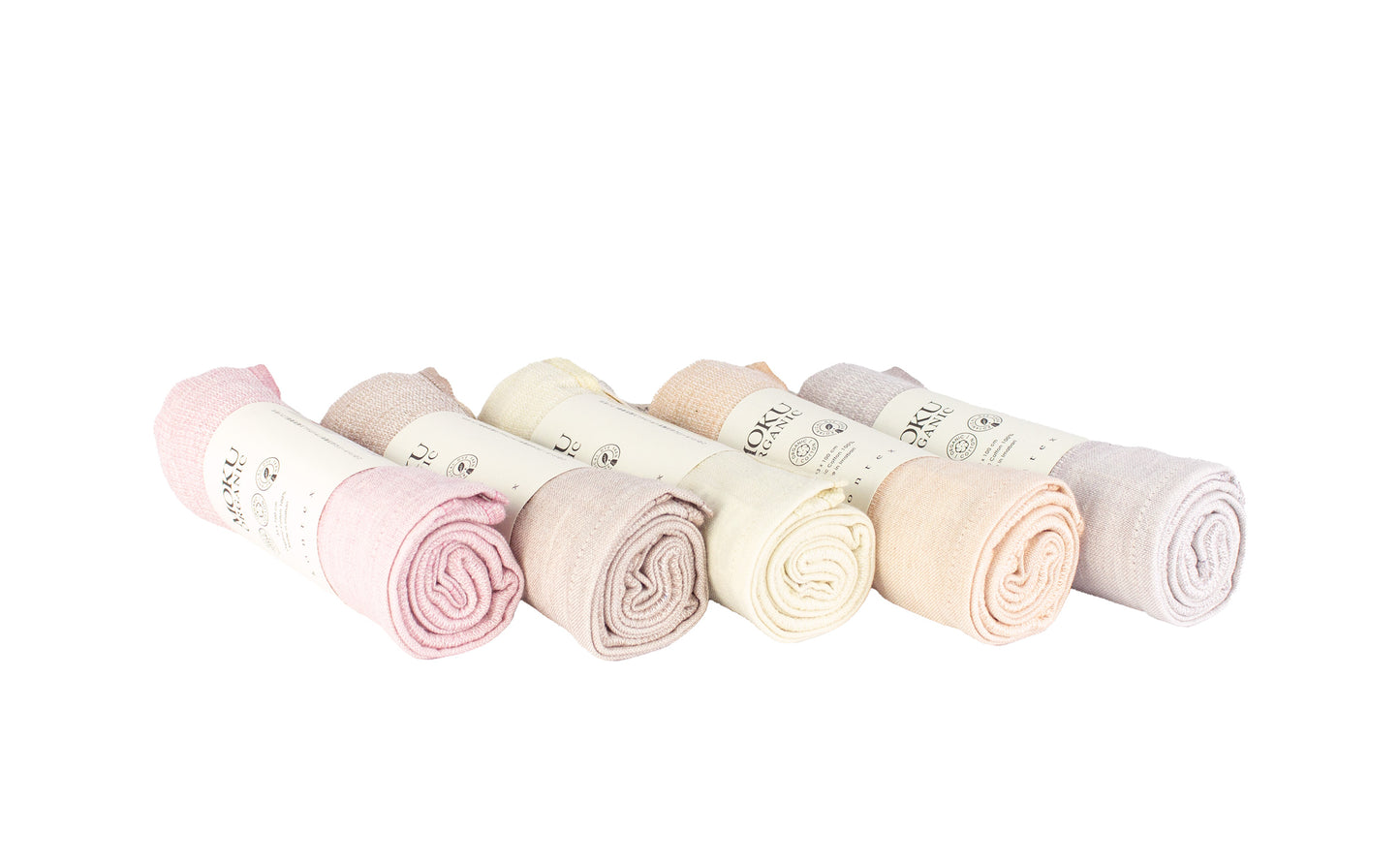 Moku Organic matcha - Lightweight, Plantdyed Tenugui