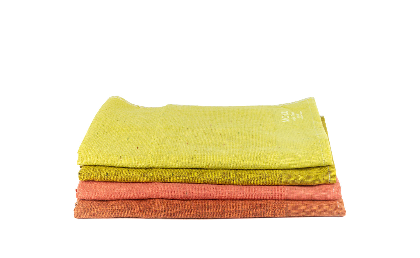 Moku orange - Lightweight Cotton Towel Tenugui