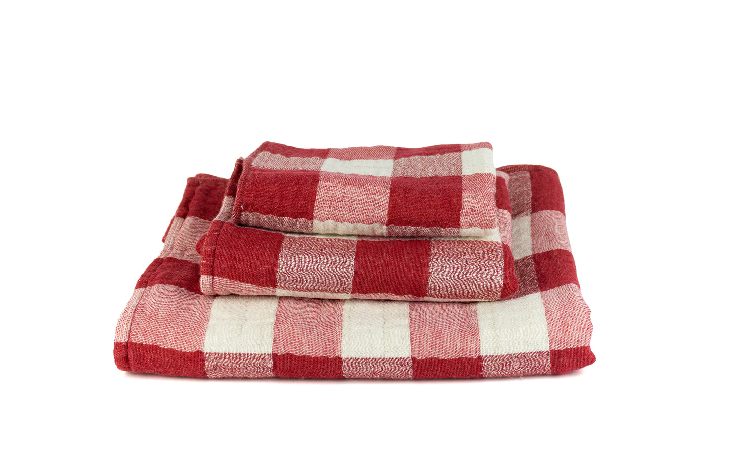 Vintage Check - Cotton Terry Towel