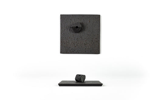 Kawara Ceramic - Incense Holder 2 piece square / 8cm