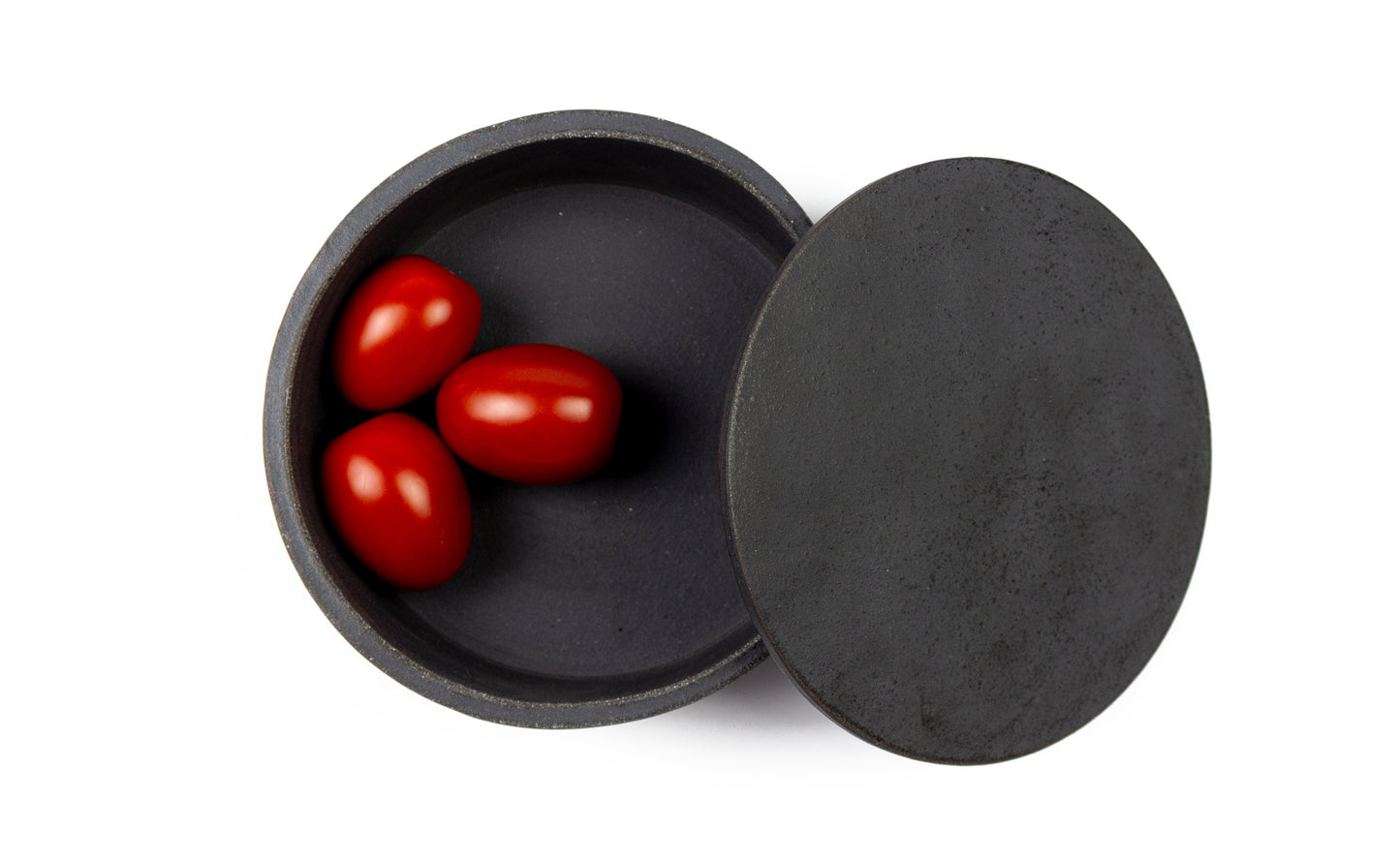 Kawara Keramik Schale mit Deckel / 18cm