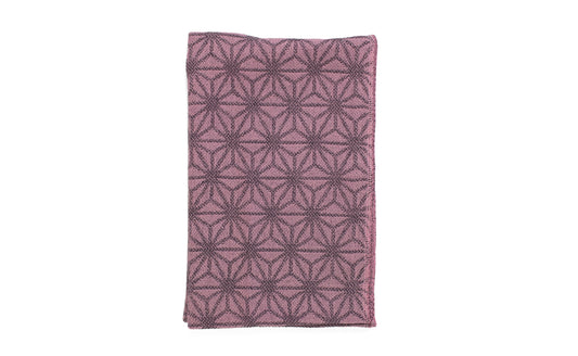 Mon pink - Lightweight Jacquard Tenugui