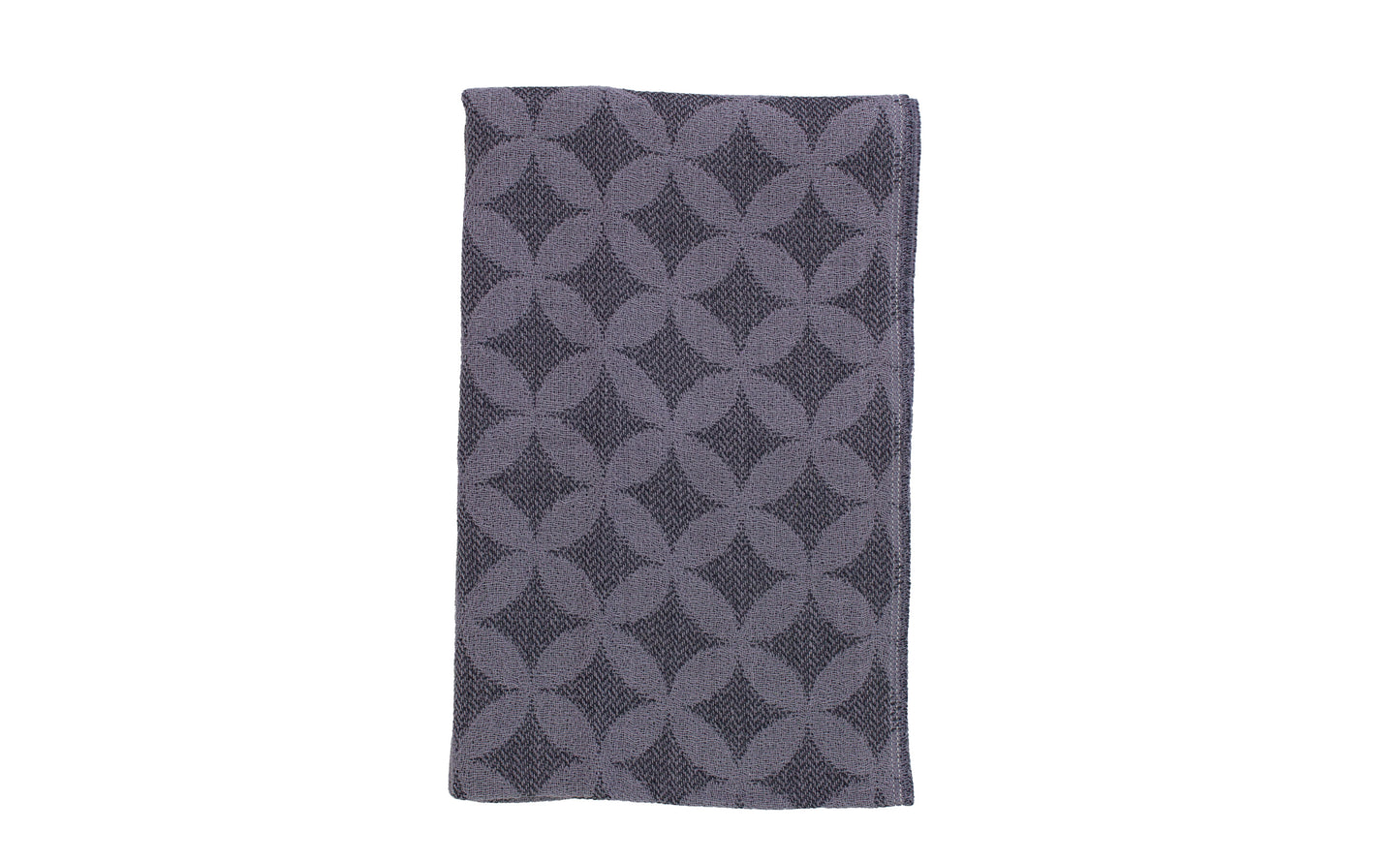 Mon purple - Lightweight Jacquard Tenugui
