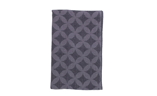 Mon purple - Lightweight Jacquard Tenugui