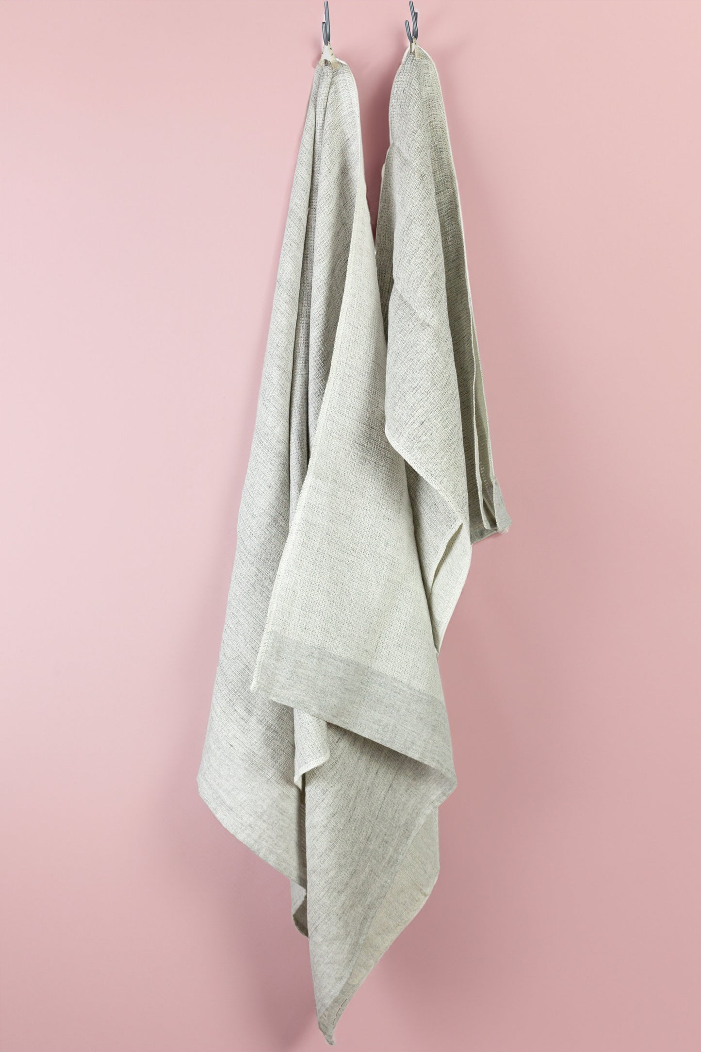 Moku Linen beige - Lightweight Linen Towel Tenugui