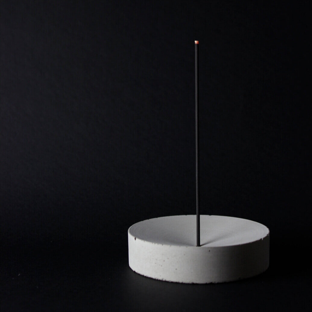 Concrete Incense Holder