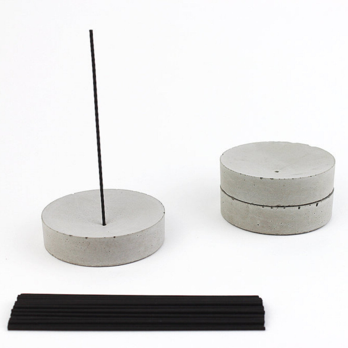 Sentrock authentic concrete incense holders