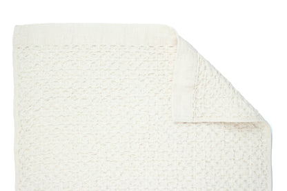 Cotton Linen Waffle ivory - Handtuch aus Baumwollleinen mit Waffelmuster