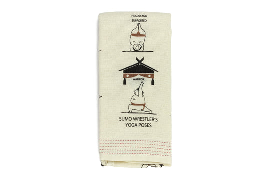Nuno Sumo Yoga - Lightweight Cotton Towel Tenugui