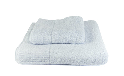 Premium Hellblau – Handtuch aus Baumwollfrottee