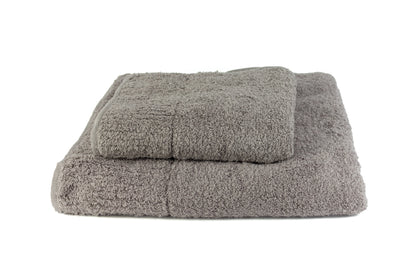 Premium Grau – Handtuch aus Baumwollfrottee