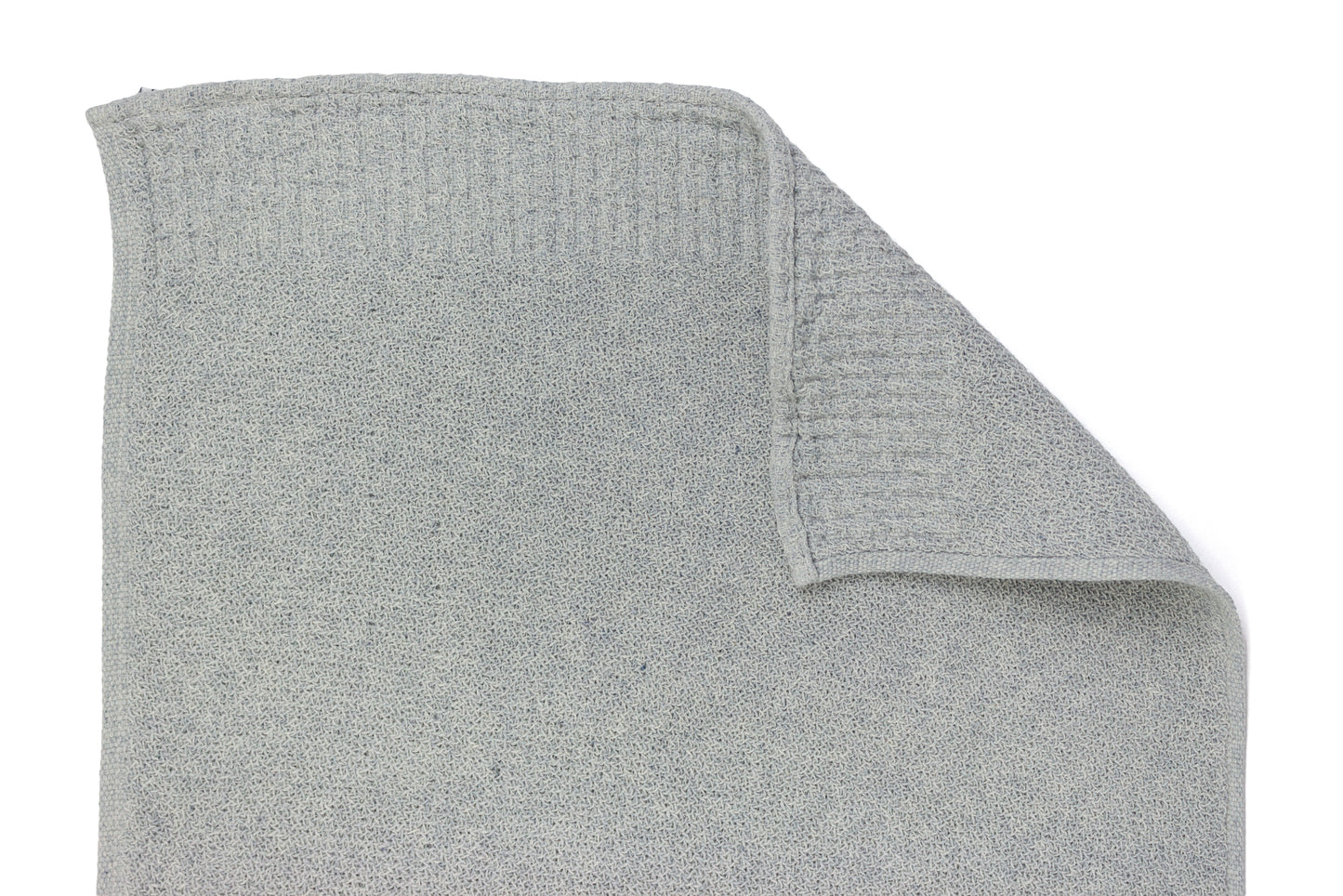 Re.Lana blue grey - Recycled Cotton Towel