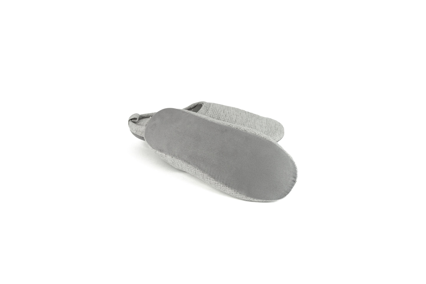 Moku Leinen-Zimmerschuhe grau