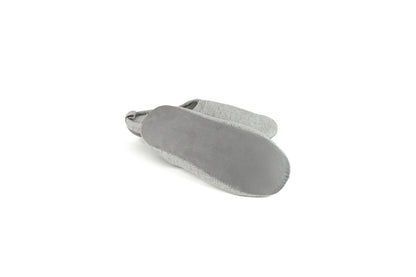 Moku Leinen-Zimmerschuhe grau