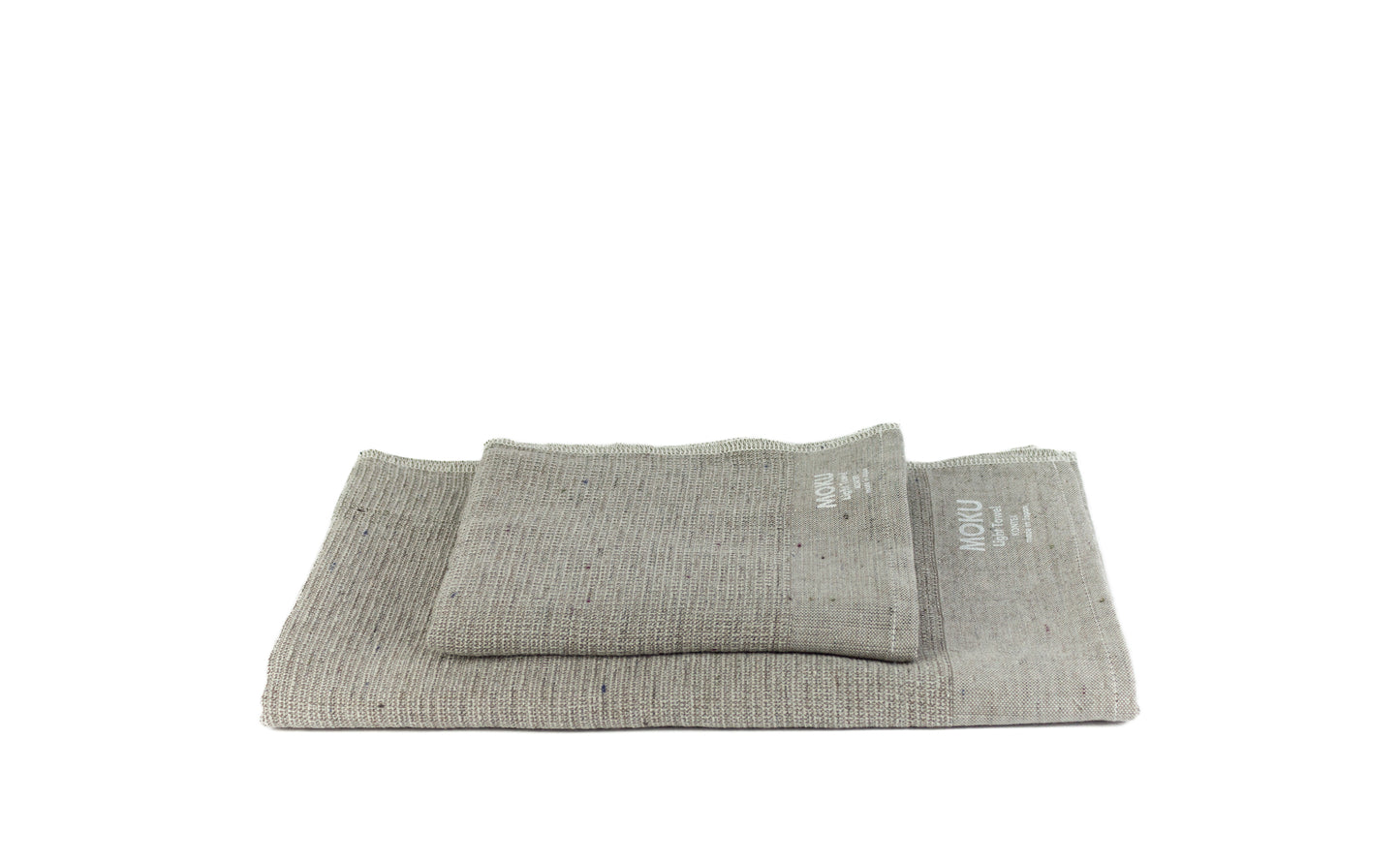 Moku grey - Lightweight Cotton Towel Tenugui