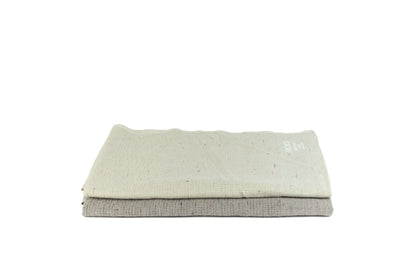 Moku grey - Lightweight Cotton Towel Tenugui