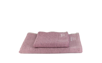 Moku pink - Lightweight Cotton Towel Tenugui