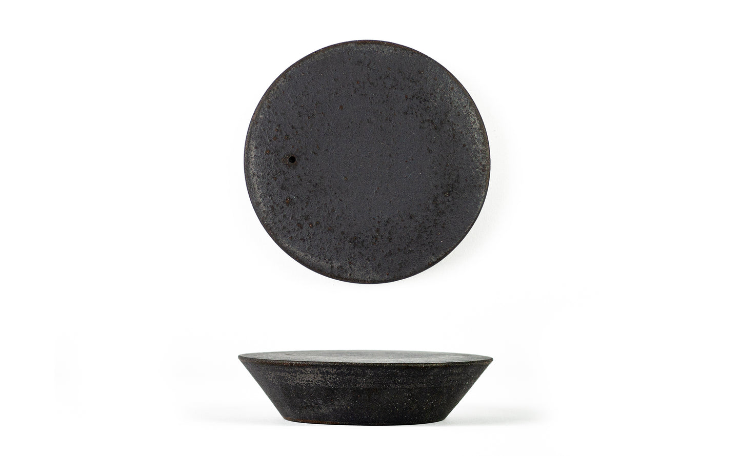 Kawara Ceramic Incense Holder Round