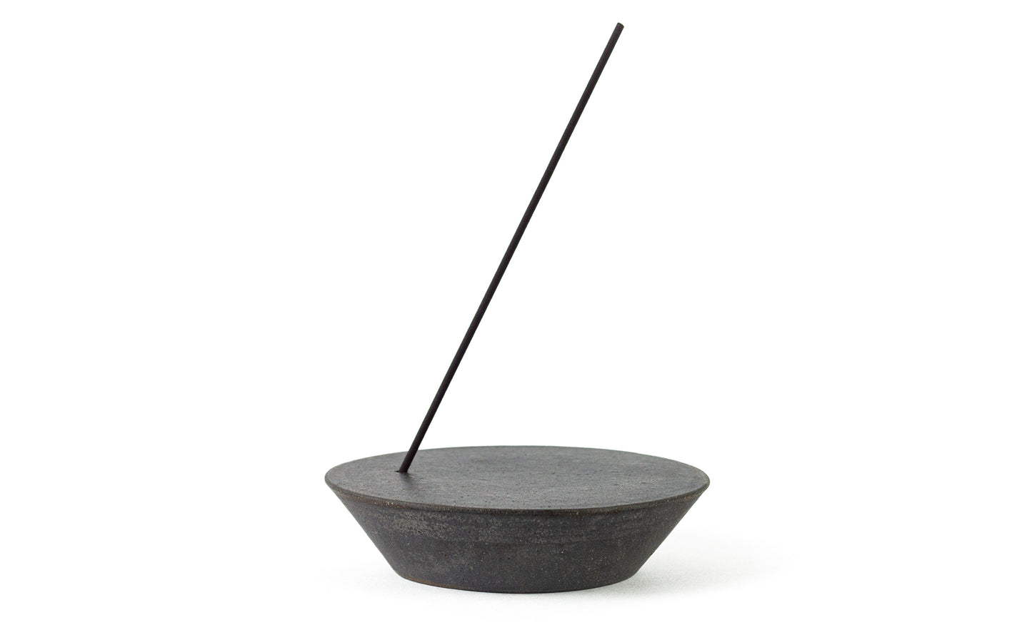 Kawara Ceramic Incense Holder Round