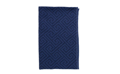 Mon Navy - Leichtes Jacquard Tenugui