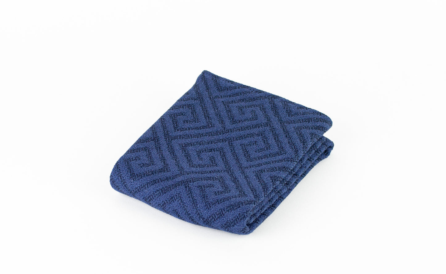 Mon Navy - Leichtes Jacquard Tenugui