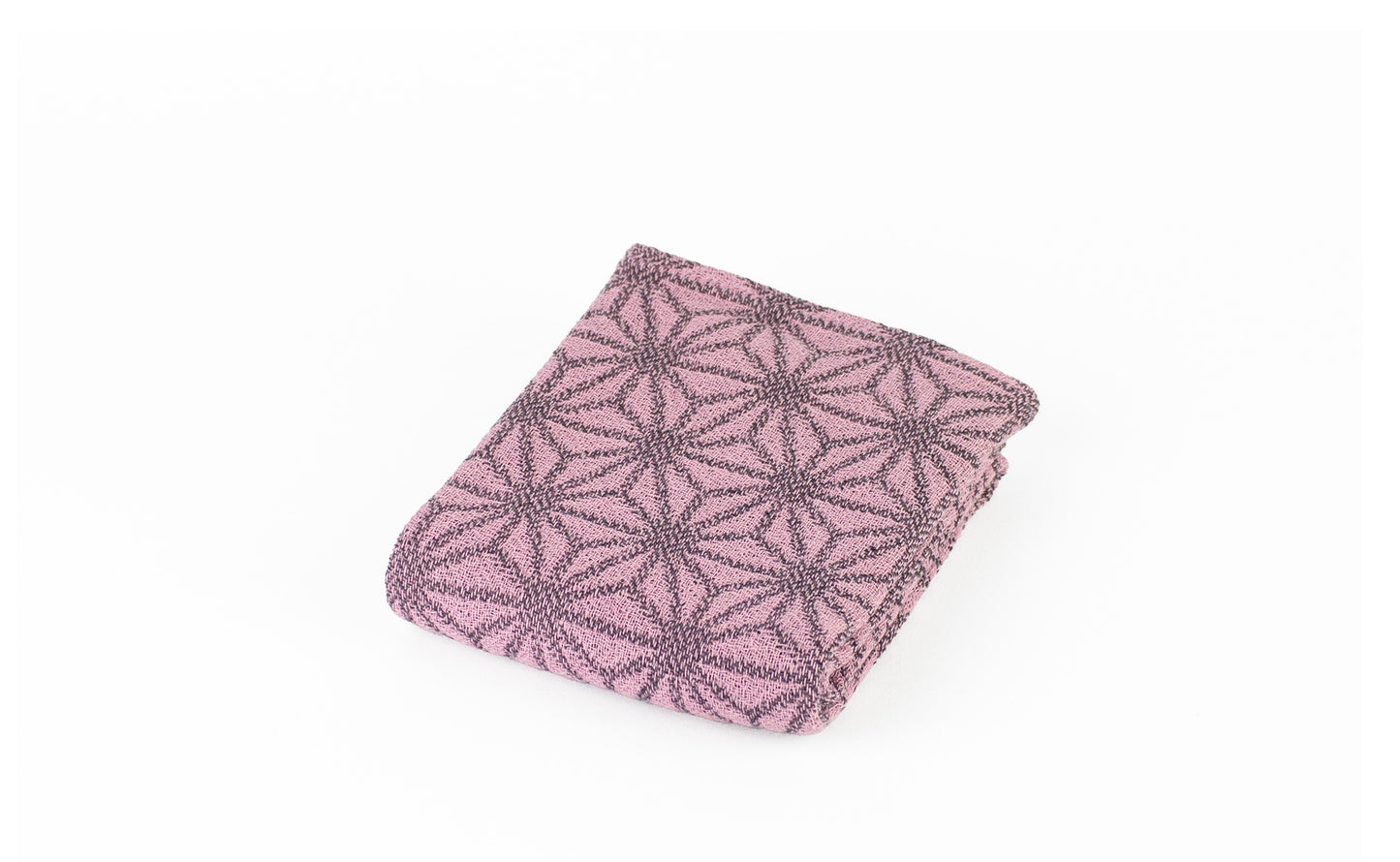 Mon pink - Leichtes Jacquard Tenugui