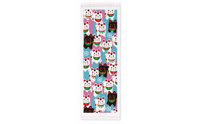 Nuno Fortune Cat - Lightweight Cotton Towel Tenugui