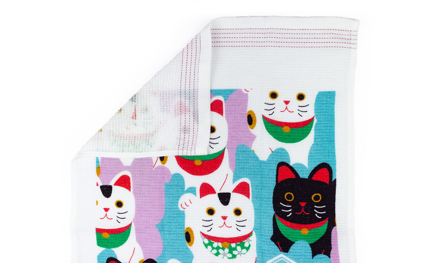 Nuno Fortune Cat – Leichtes Tenugui aus Baumwolle